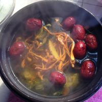 虫草花鸡汤