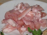 香菜炒肉