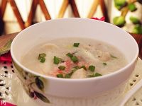 北极虾鸡肉粥