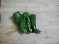 凉拌麻汁青椒