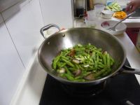 西季豆焖腊肉