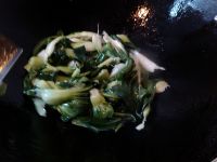 青菜炒面筋
