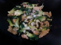 青菜炒面筋