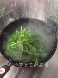 凉拌菠菜