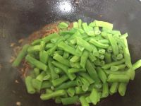 四季豆炒豆腐肉丝