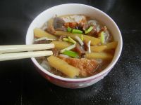 鸡杂土豆粉丝汤