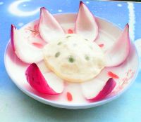 荷花豆腐鸡