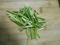 蒜薹炒香菇