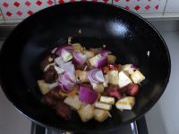 麻辣腊肠烩豆腐