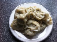 煎饺子