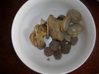 肉卷肉丸面汤