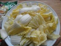 娃娃菜炖鲜粉条