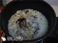 白菜木耳豆腐泡粥