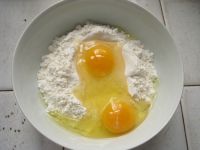 野苋菜鸡蛋饼