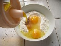 野苋菜鸡蛋饼