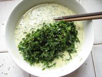 野苋菜鸡蛋饼