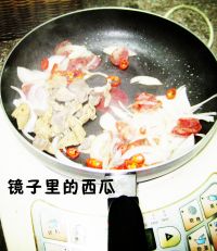 爆炒鸡肝鸡腱