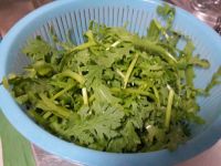 清炒茼蒿