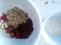 红豆莲子糯米粥