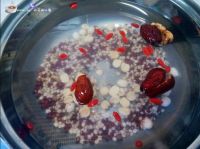 红豆莲子糯米粥