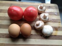 西红柿蘑菇炒鸡蛋