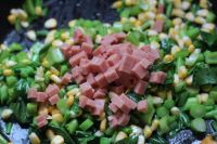 火腿肠炒饭