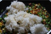 火腿肠炒饭