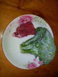 西兰花炒肉片