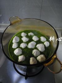 菠菜鱼丸汤