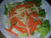 杂蔬鸡翅