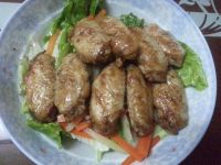杂蔬鸡翅