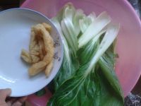 油豆腐炒青菜