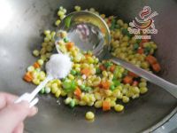 甜炒玉米