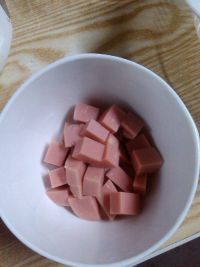 火腿焖饭