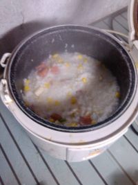 火腿焖饭