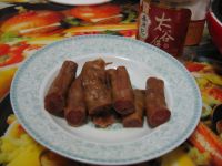 蒸腊肠
