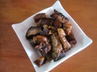 腊肉炒三丝
