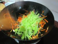 腊肉炒三丝