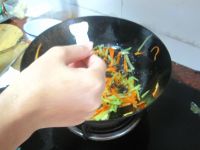 腊肉炒三丝