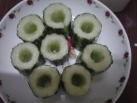 清蒸酿黄瓜