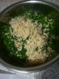 韭菜鸡蛋馅饼