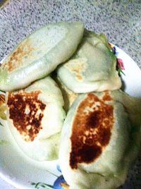 韭菜鸡蛋馅饼