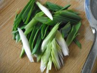 蒜苗炒豆腐
