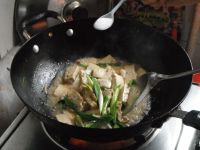 蒜苗炒豆腐