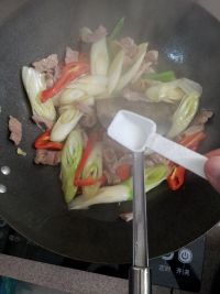 大葱炒肉