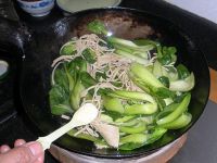 豆腐丝炒油菜