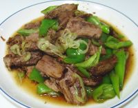 尖椒炒牛肉