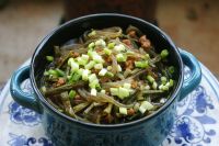 干豇豆肉末炖粉条