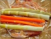 黑椒鸡肉卷