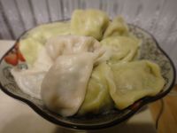 酸辣饺子汤